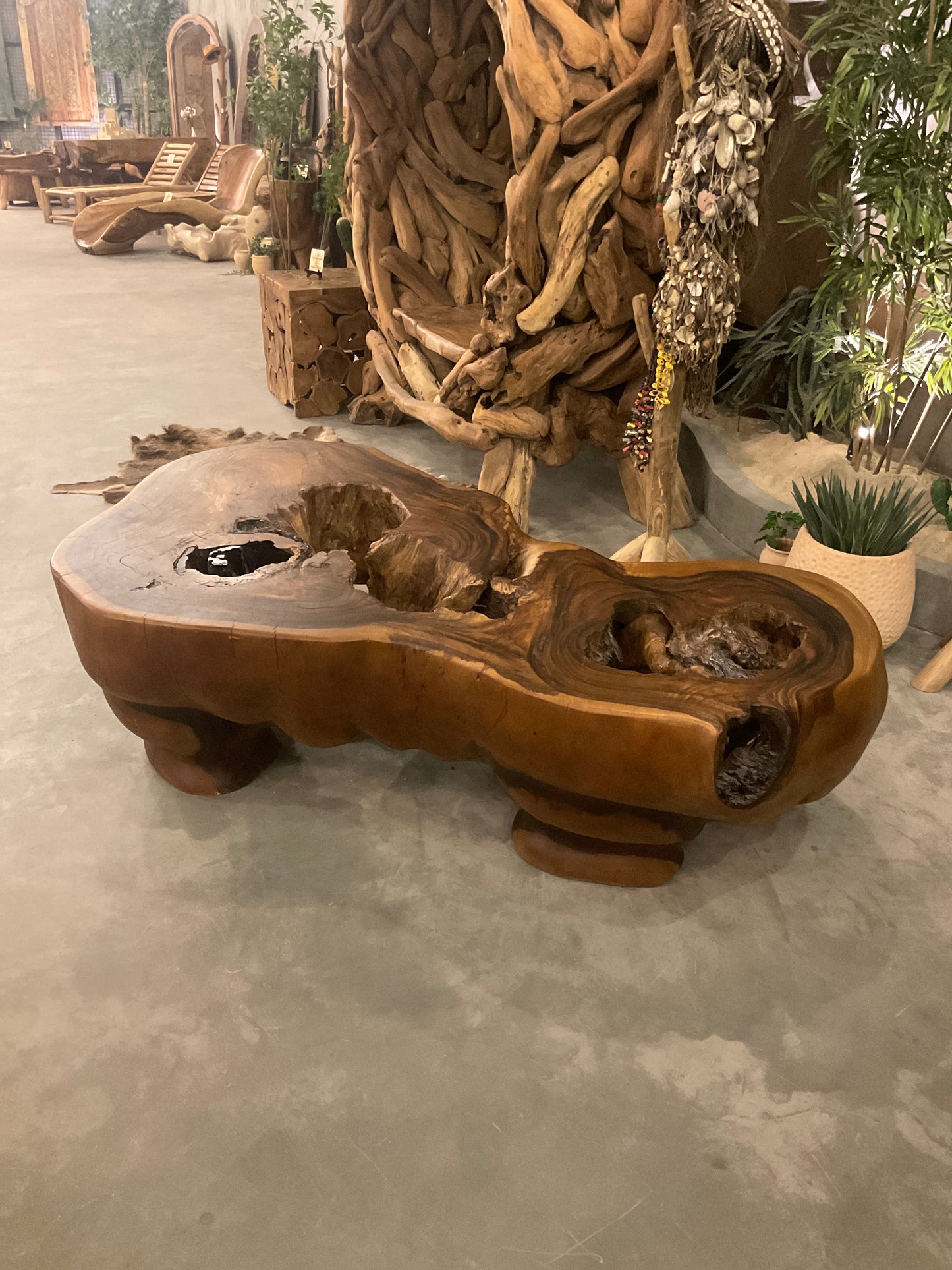 Coffee table art L190 cm