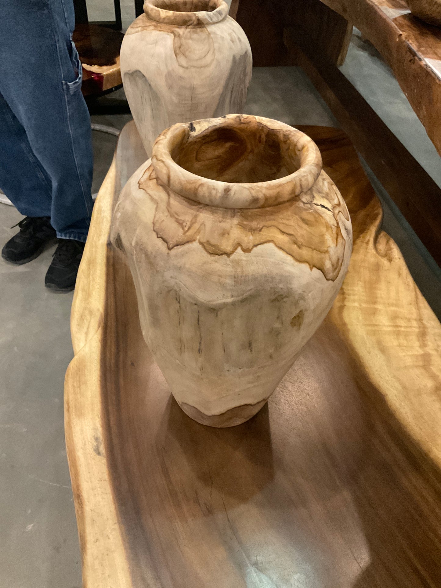 Flower pot wood