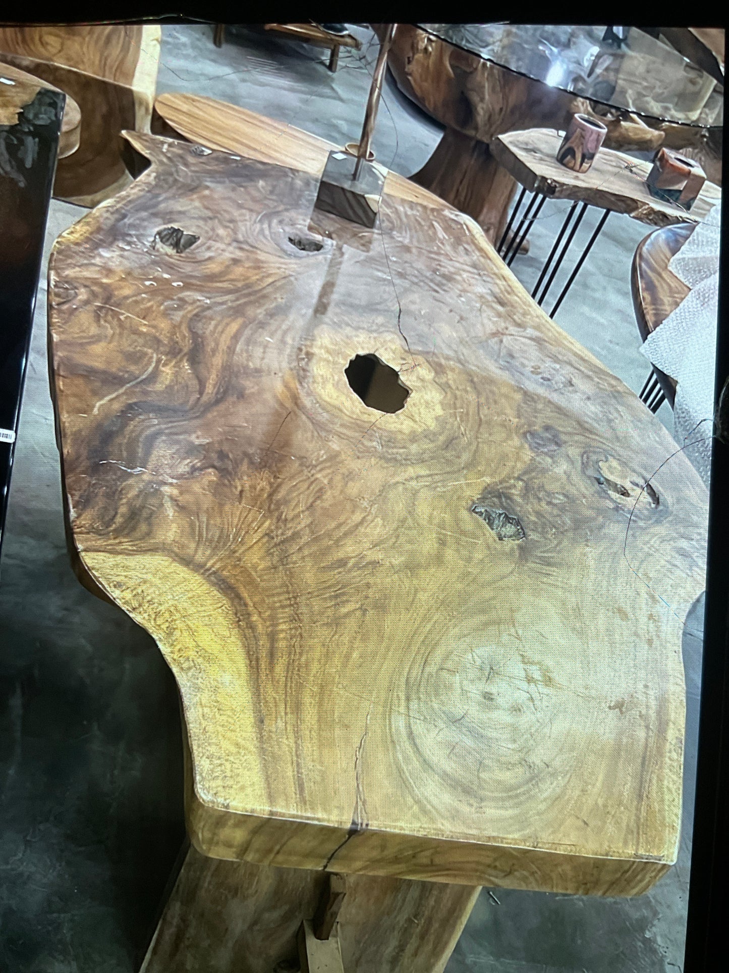 Wooden office table