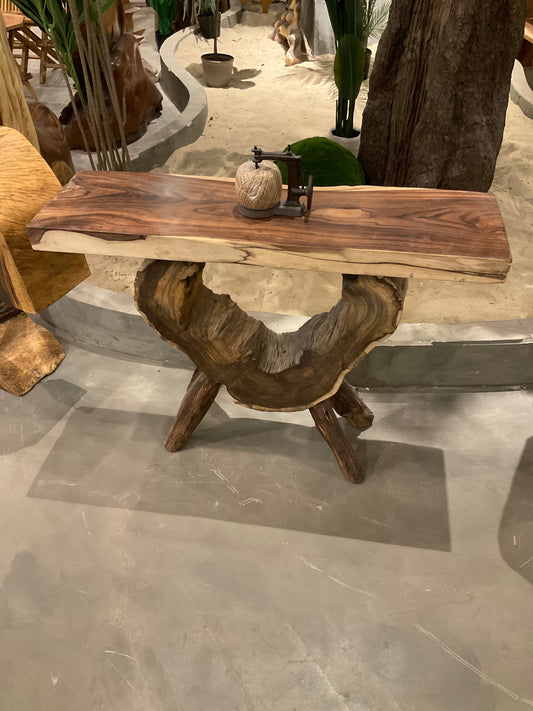 Console rose wood